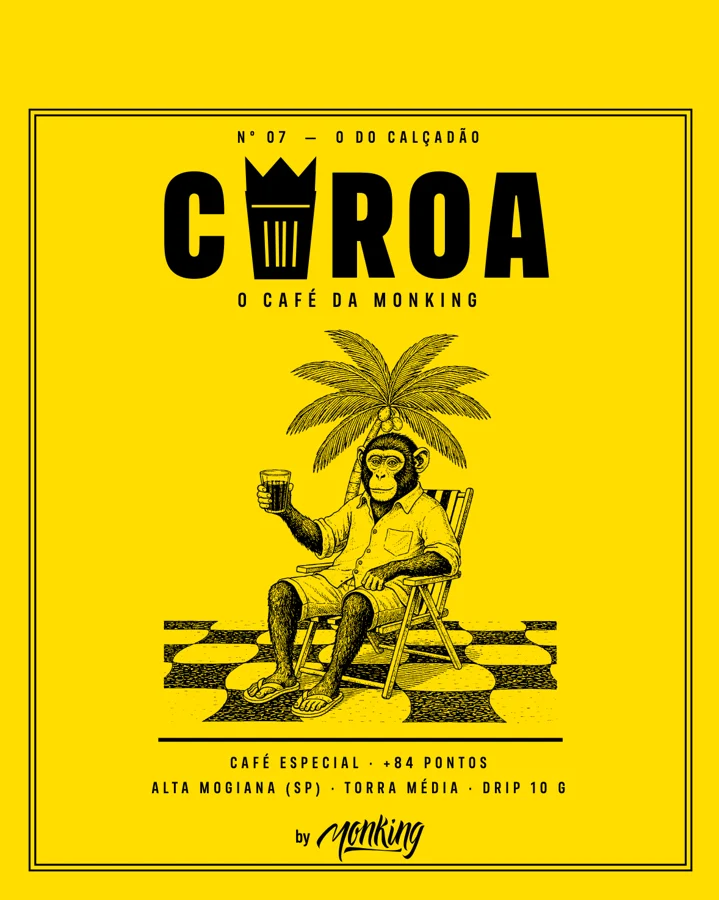 Sachê COROA Nº 07, O do Calçadão